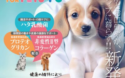 新発売!! ハタ乳酸菌FOR PETS + PG　