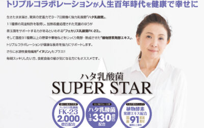 新発売!! ハタ乳酸菌SUPER STAR